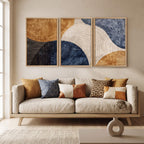 Japandi Triptych Wall Art