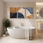Japandi Triptych Wall Art
