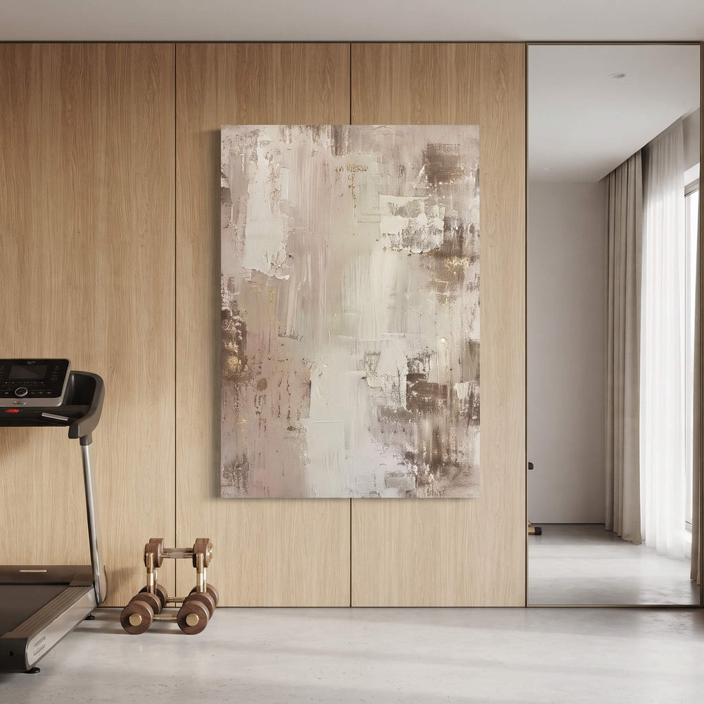 Earth Tone Abstract Canvas Wall Art