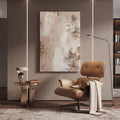 Earth Tone Abstract Canvas Wall Art