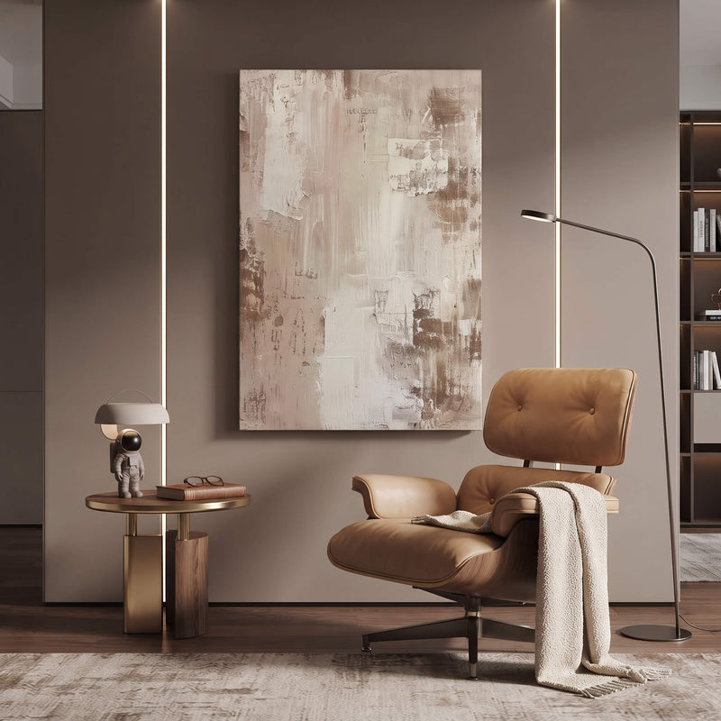 Earth Tone Abstract Canvas Wall Art
