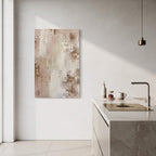 Earth Tone Abstract Canvas Wall Art