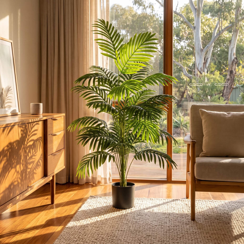 Faux Areca Palm Tree 120cm