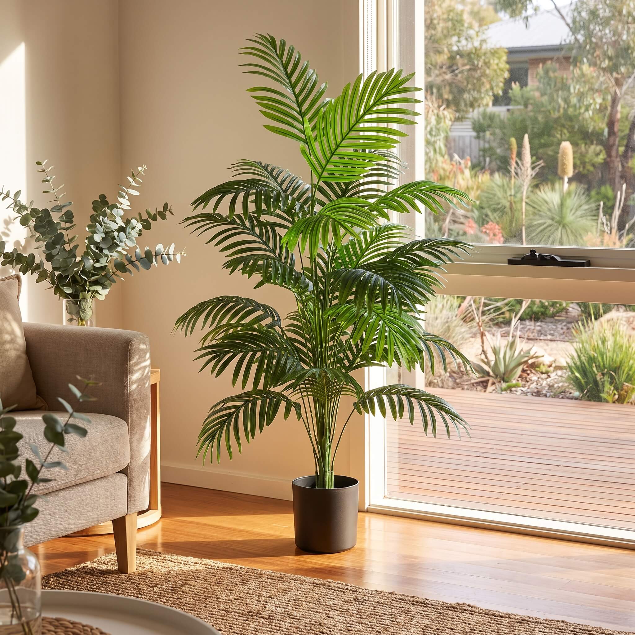 Faux Areca Palm Tree 120cm