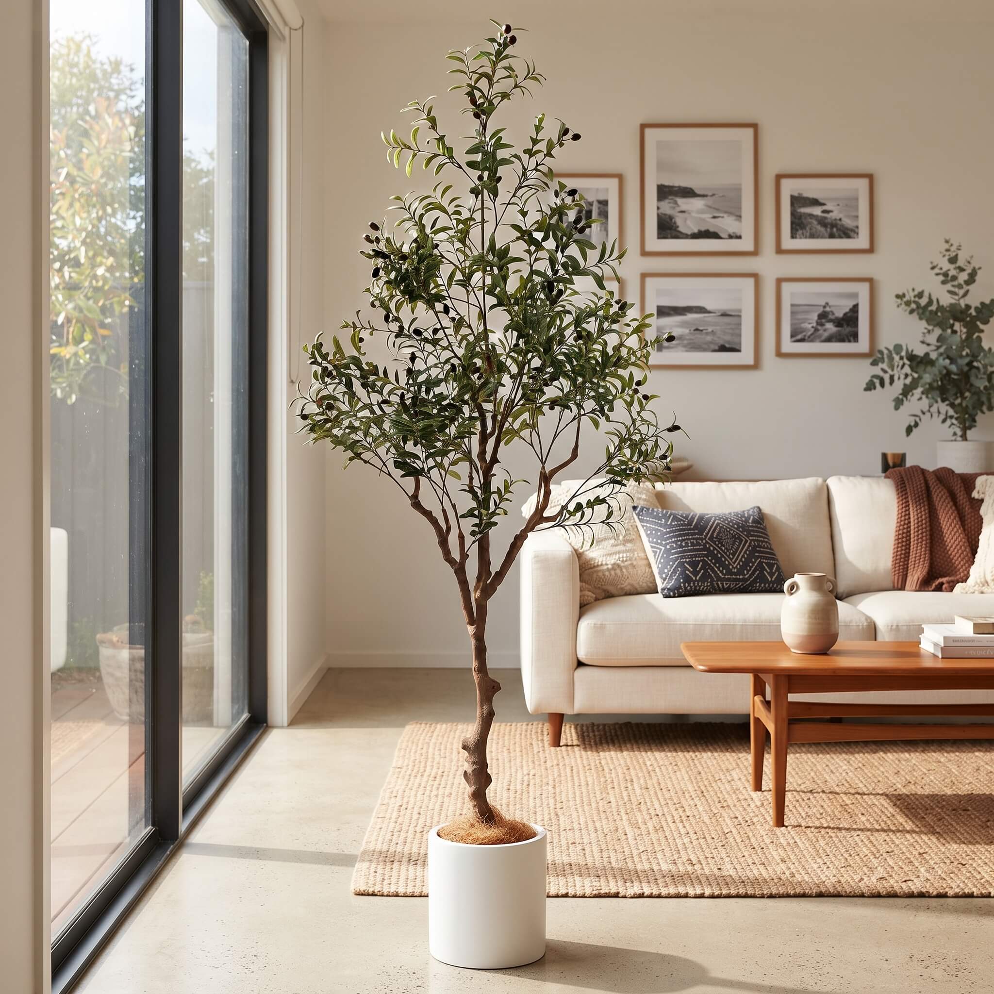 Realistic Large Faux Olive Tree 180cm
