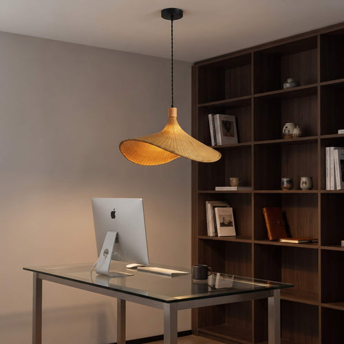 Bamboo Rattan Pendant Light