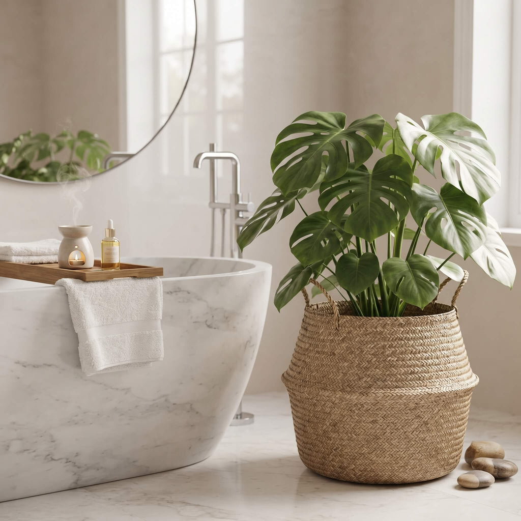 Woven Seagrass Storage Basket