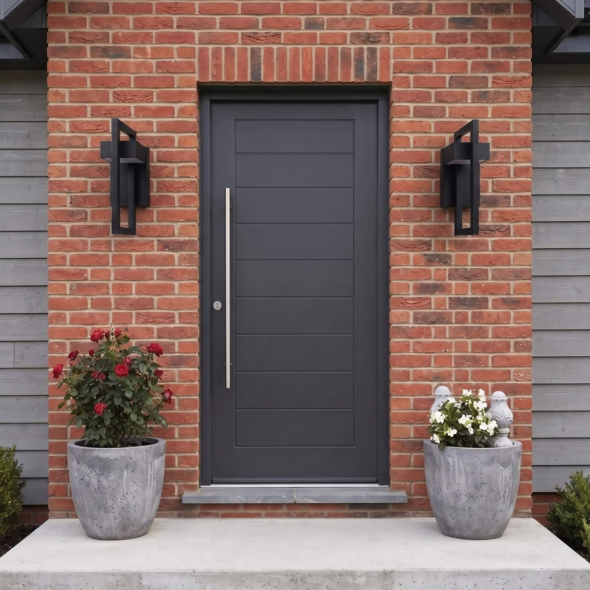 Modern Hollow Outdoor Wall Sconce