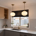 Murano Milk Glass Pendant Light