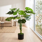 Faux Monstera Floor Plant 90cm