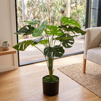 Faux Monstera Floor Plant 90cm