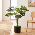 Faux Monstera Floor Plant 90cm