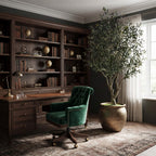 Realistic Large Faux Olive Tree 210cm