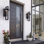 Modern Hollow Outdoor Wall Sconce