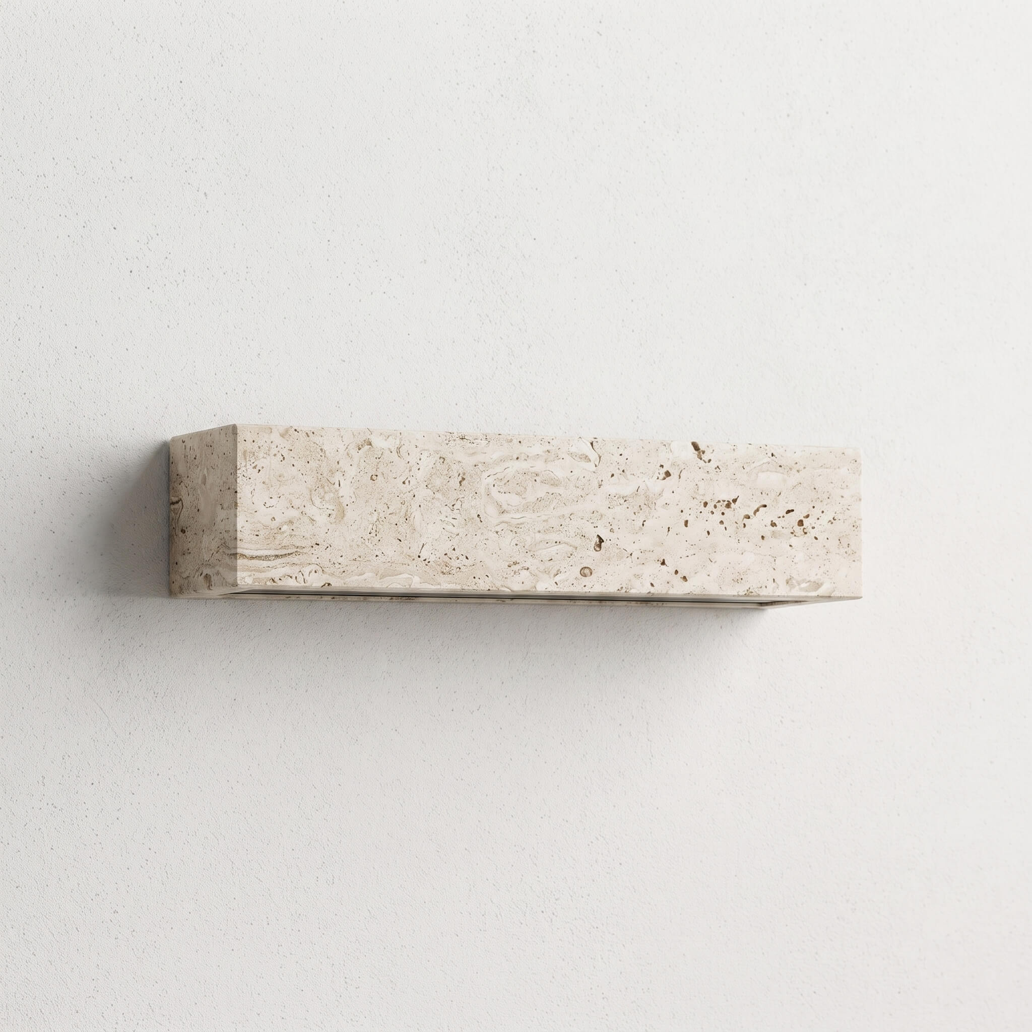 Travertine Stone Wabi-Sabi Wall Sconce