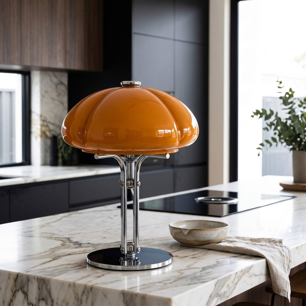 Korean Bauhaus Mushroom Table Lamp