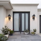 Modern Hollow Outdoor Wall Sconce