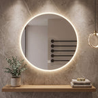 Halo LED Backlit Round Mirror