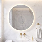 Halo LED Backlit Round Mirror