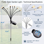 Solar Firefly Garden Stake Lights