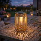 Rattan Boho Hanging Lantern