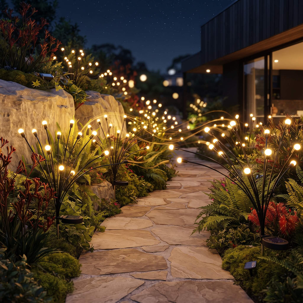 Solar Firefly Garden Stake Lights