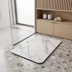 Stone look mat used on a bench top