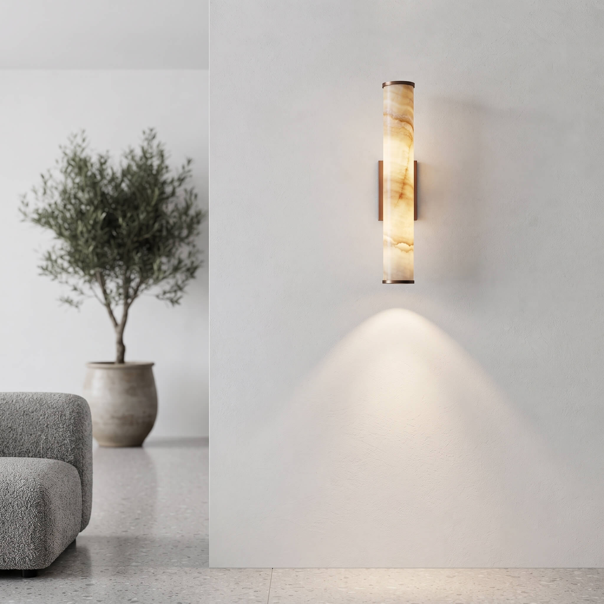 Marble Wall Sconce