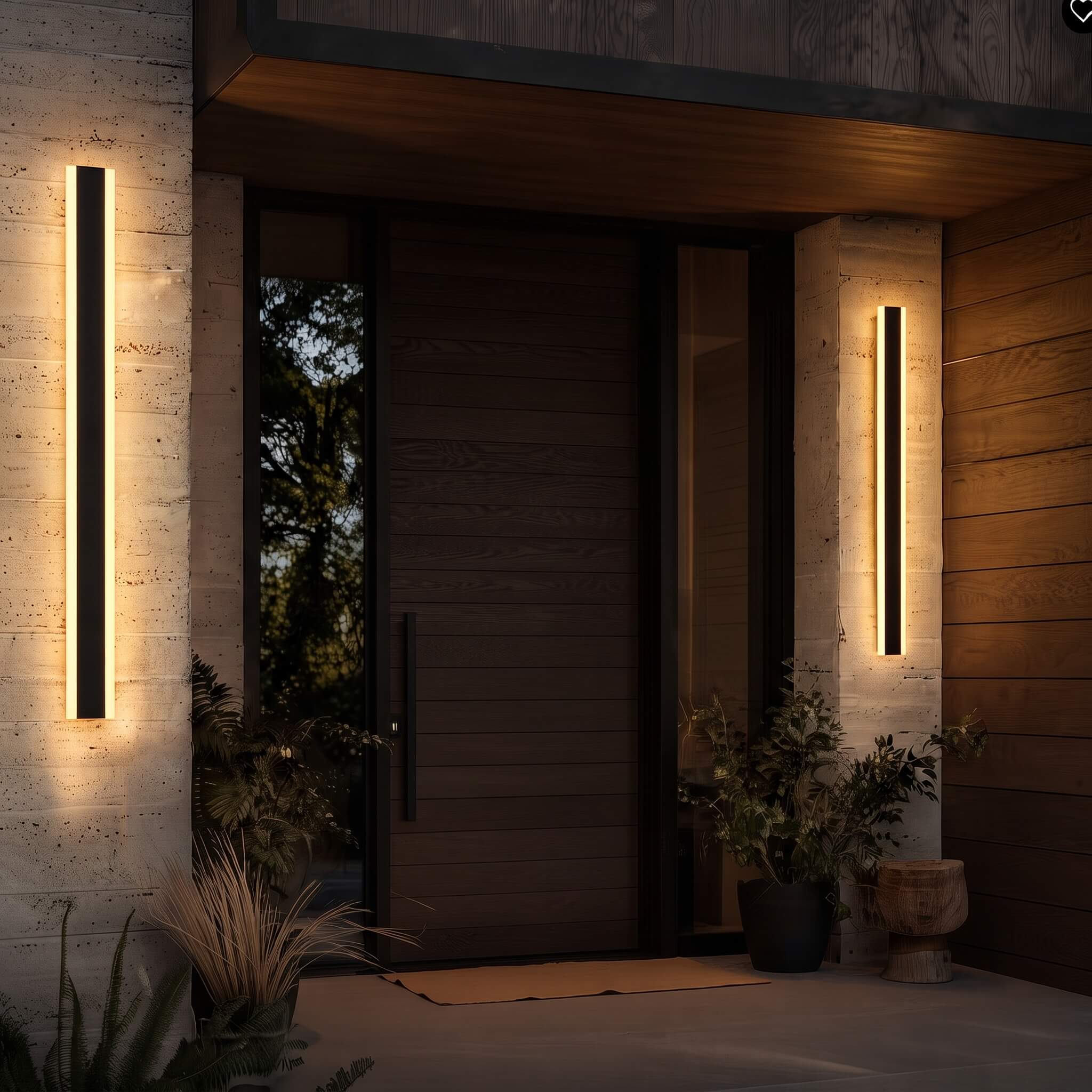 Muyva Linear Outdoor Sconce
