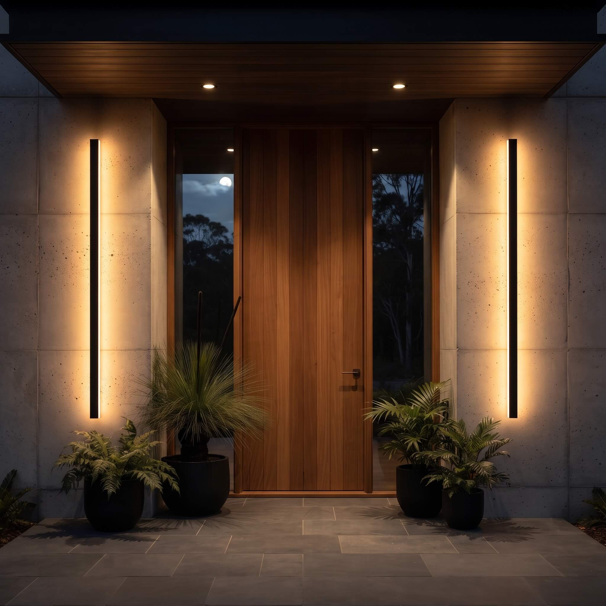 Muyva Linear Outdoor Sconce