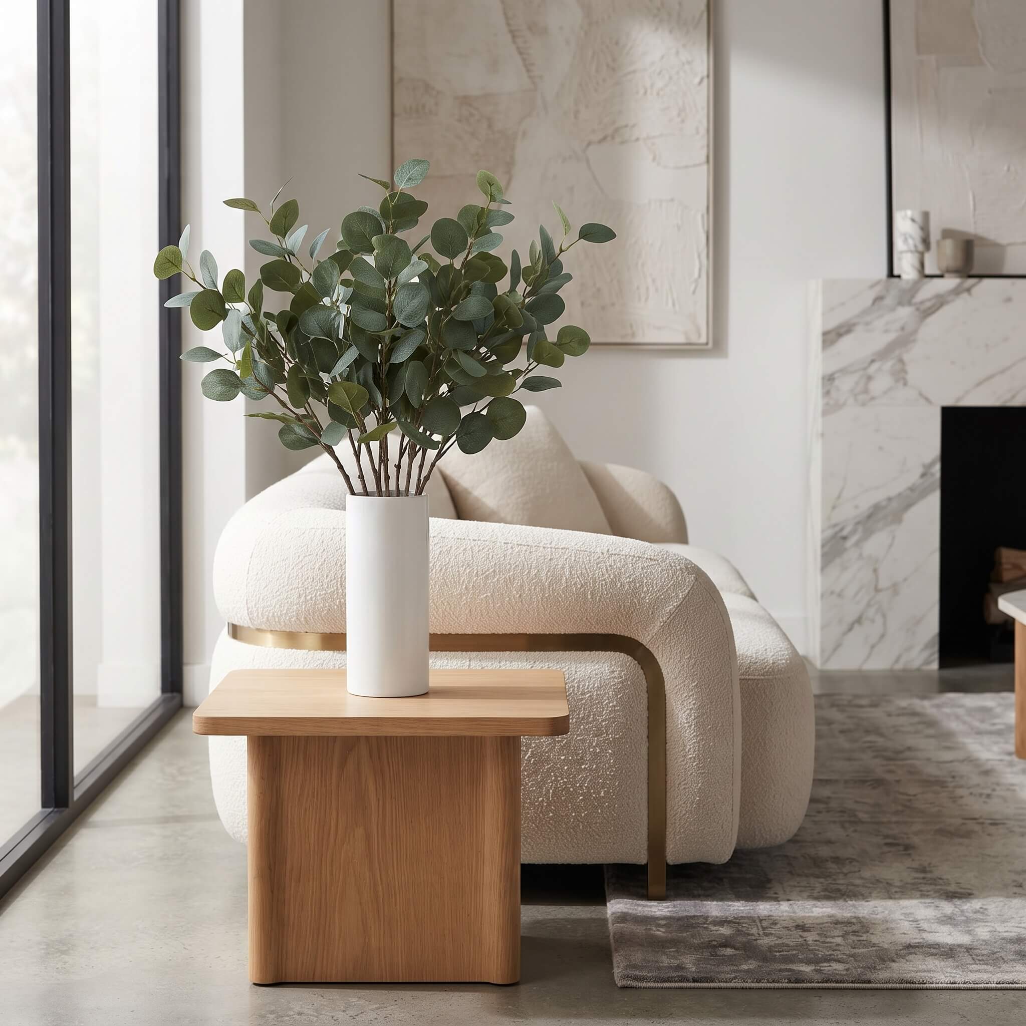 Faux Eucalyptus Stems
